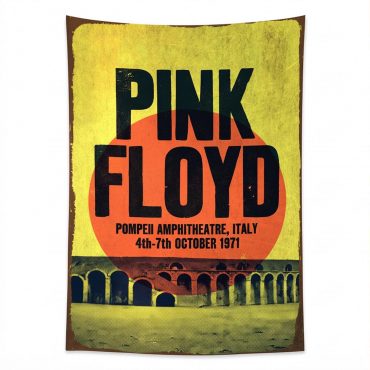 Pink Floyd Tapestry - Pompeii Amphitheatre Italy 1971 Pink Floyd Tapestry - Pompeii Amphitheatre Italy 1971