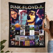 Pink Floyd Tapestry - Retro DSOTM Members Pink Floyd Tapestry - Retro DSOTM Members