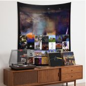 Pink Floyd Tapestry - Retro DSOTM Members Pink Floyd Tapestry - Retro DSOTM Members