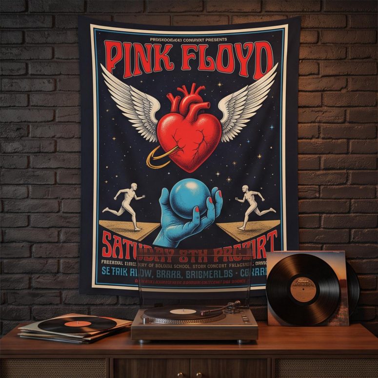 Pink Floyd Tapestry - Shrine Exposition Hall 1968