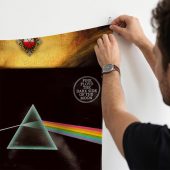 Pink Floyd Tapestry - TDSOTM Vinyl Disk Animals Atom Heart Mother Monalisa Parody Pink Floyd Tapestry - TDSOTM Vinyl Disk Animals Atom Heart Mother Monalisa Parody