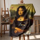 Pink Floyd Tapestry - TDSOTM Vinyl Disk Animals Atom Heart Mother Monalisa Parody Pink Floyd Tapestry - TDSOTM Vinyl Disk Animals Atom Heart Mother Monalisa Parody