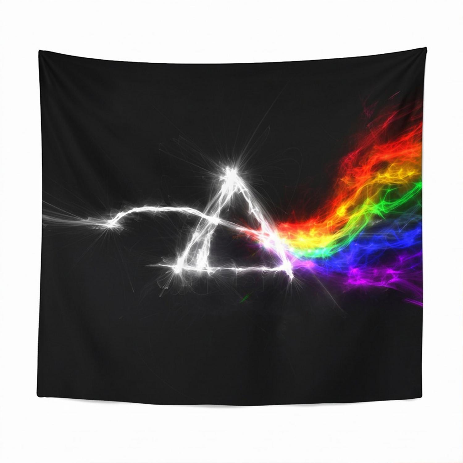 Pink Floyd Tapestry - The Dark Side Of The Moon Electric Smoke Pink Floyd Tapestry - The Dark Side Of The Moon Electric Smoke