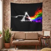 Pink Floyd Tapestry - The Dark Side Of The Moon Electric Smoke Pink Floyd Tapestry - The Dark Side Of The Moon Electric Smoke