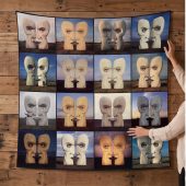 Pink Floyd Tapestry - The Division Bell Collage Pink Floyd Tapestry - The Division Bell Collage