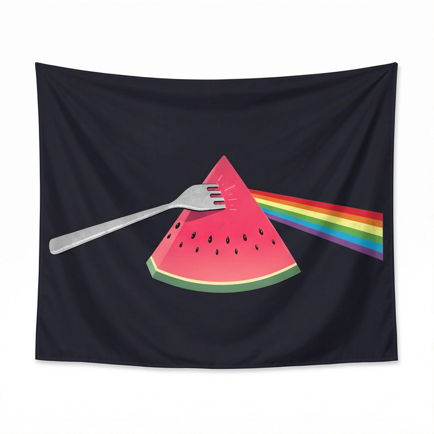 Pink Floyd Tapestry - The Fork Side of the Watermelon Pink Floyd Tapestry - The Fork Side of the Watermelon