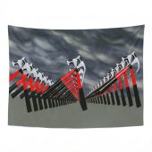 Pink Floyd Tapestry - The Marching Hammers The Wall