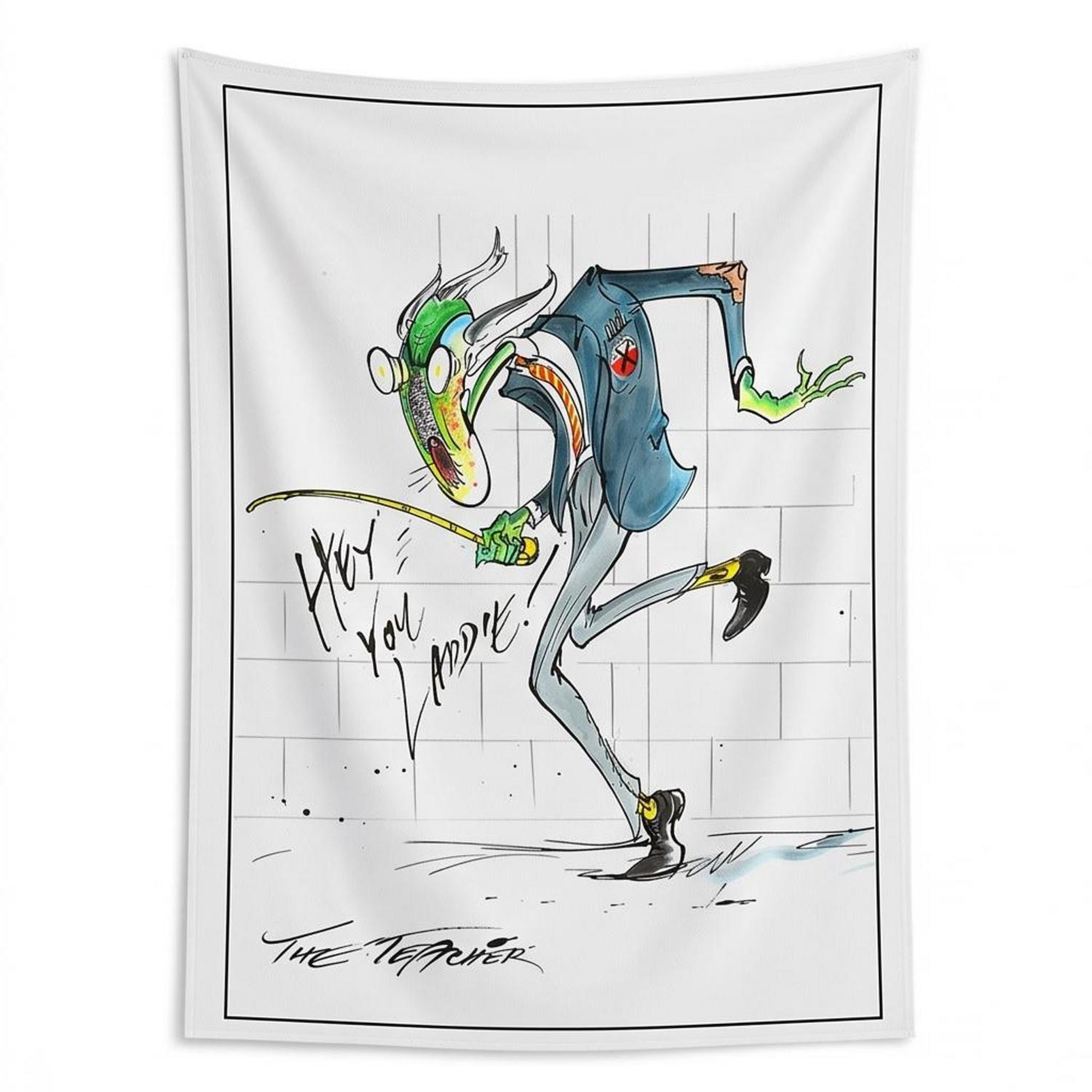 Pink Floyd Tapestry - The Teacher The Wall Tour Pink Floyd Tapestry - The Teacher The Wall Tour