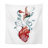 Pink Floyd Tapestry - The Wall Flower Heart What shall we do now