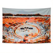 Pink Floyd Tapestry - This is where the magic happens Pink Floyd in Pompeii Painting
