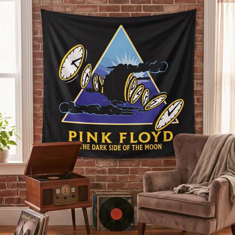 Pink Floyd Tapestry - Time Dark Side Of The Moon Pink Floyd Tapestry - Time Dark Side Of The Moon