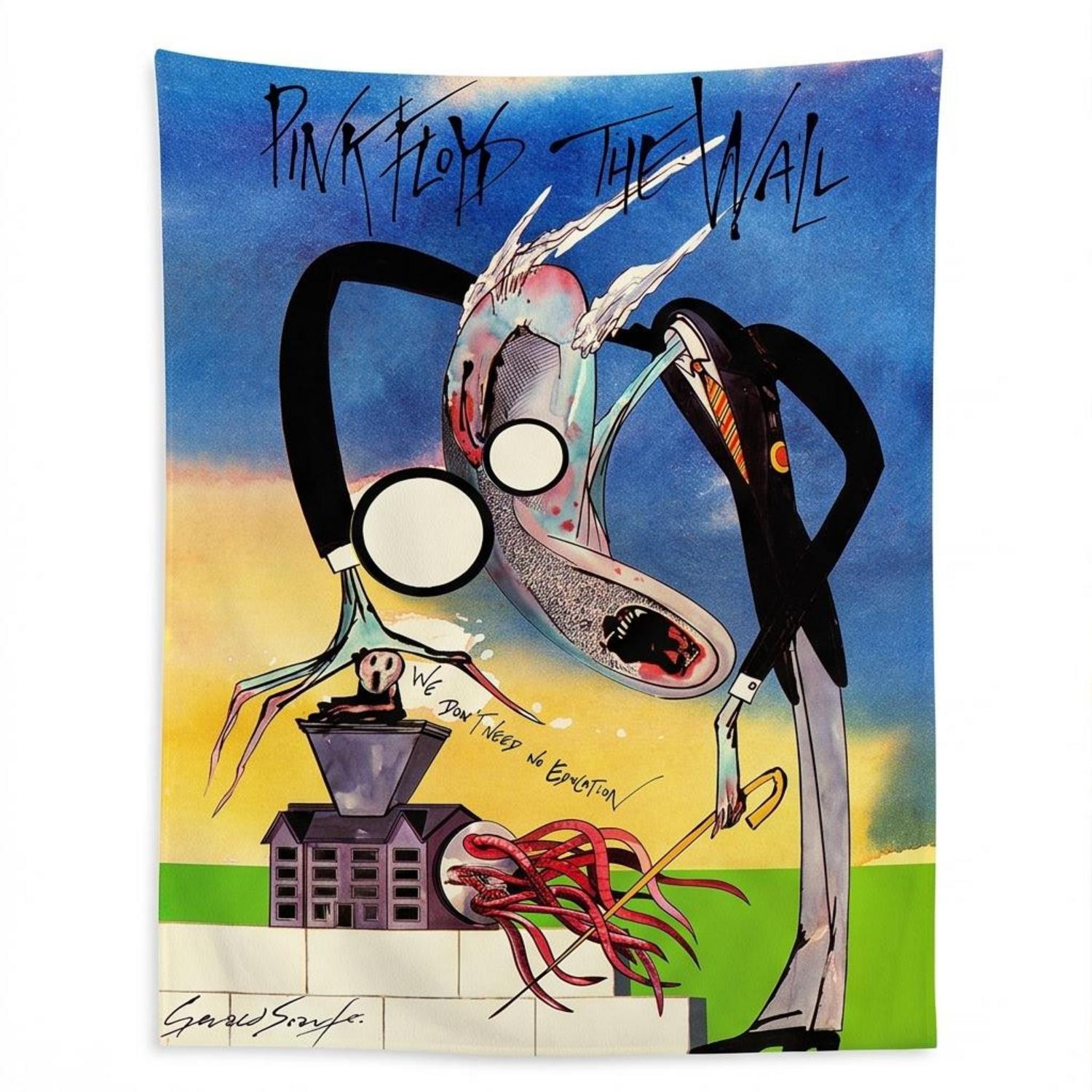 Pink Floyd Tapestry - We dont need no education The Wall Pink Floyd Tapestry - We dont need no education The Wall