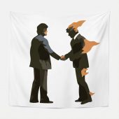 Pink Floyd Tapestry - Wish You Were Here Burning Man