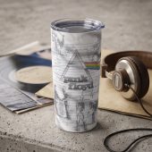 Pink Floyd Tumbler - Album Collage Sketch
