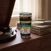 Pink Floyd Tumbler - Albums Cassette Retro Collection
