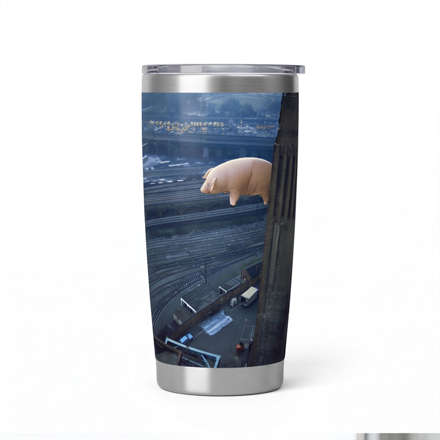 Pink Floyd Tumbler - Animals 2018 Remix Algie Pig Pink Floyd Tumbler - Animals 2018 Remix Algie Pig
