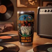 Pink Floyd Tumbler - Animals Dog Sheep Pig trippy Pink Floyd Tumbler - Animals Dog Sheep Pig trippy