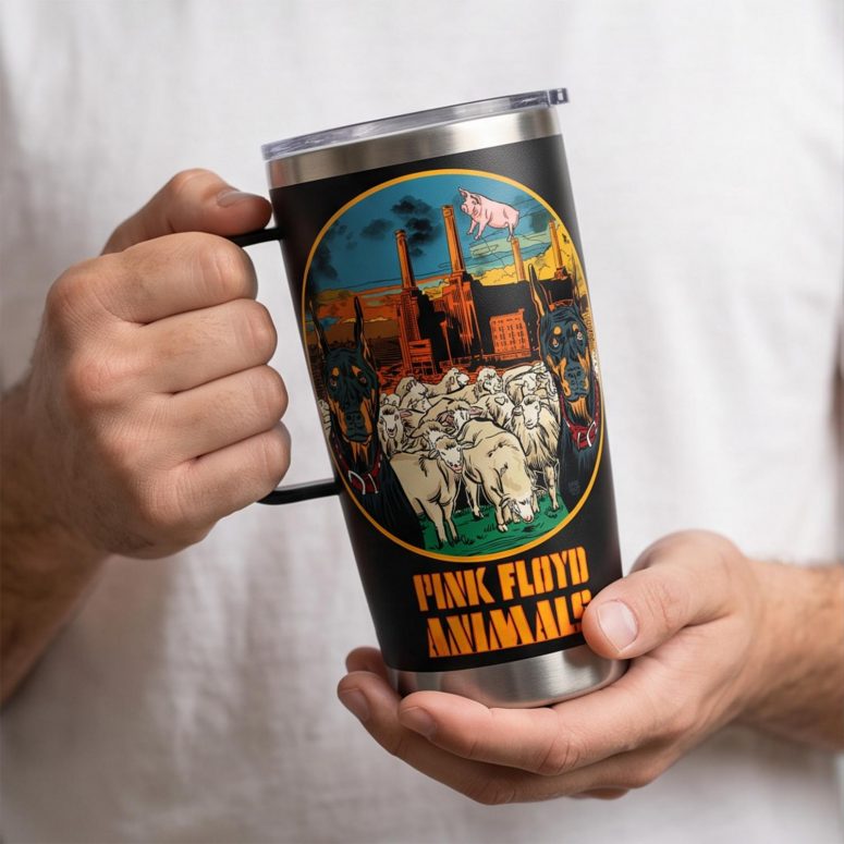 Pink Floyd Tumbler - Animals Dog Sheep Pig trippy Pink Floyd Tumbler - Animals Dog Sheep Pig trippy