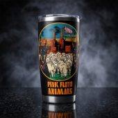 Pink Floyd Tumbler - Animals Dog Sheep Pig trippy Pink Floyd Tumbler - Animals Dog Sheep Pig trippy