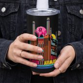 Pink Floyd Tumbler - Animals Psychedelic Art Pink Floyd Tumbler - Animals Psychedelic Art
