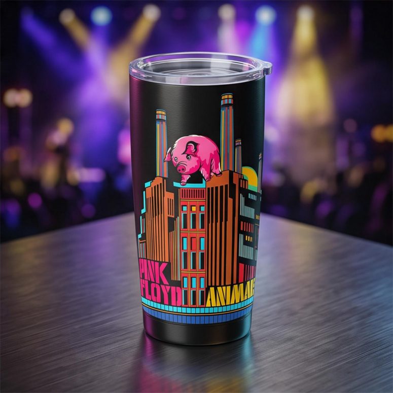 Pink Floyd Tumbler - Animals Psychedelic Art Pink Floyd Tumbler - Animals Psychedelic Art