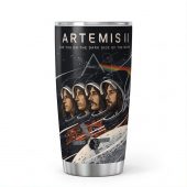 Pink Floyd Tumbler - Artemis II See You On The Dark Side Of The Moon