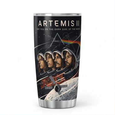 Pink Floyd Tumbler - Artemis II See You On The Dark Side Of The Moon Pink Floyd Tumbler - Artemis II See You On The Dark Side Of The Moon