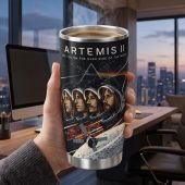 Pink Floyd Tumbler - Artemis II See You On The Dark Side Of The Moon