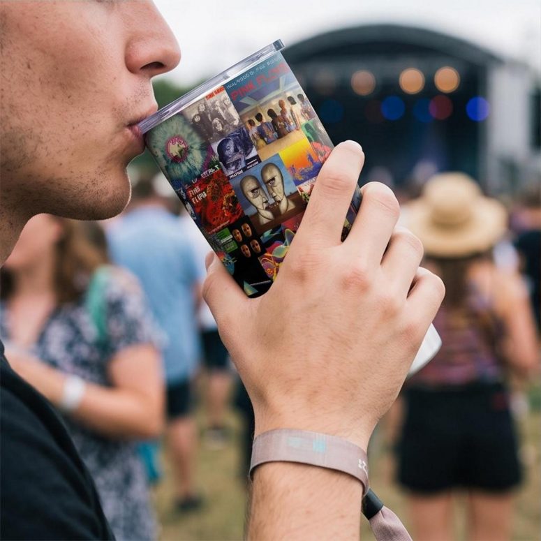 Pink Floyd Tumbler - Collage Albums Pink Floyd Tumbler - Collage Albums