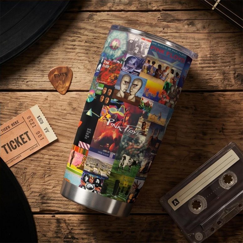Pink Floyd Tumbler - Collage Albums Pink Floyd Tumbler - Collage Albums