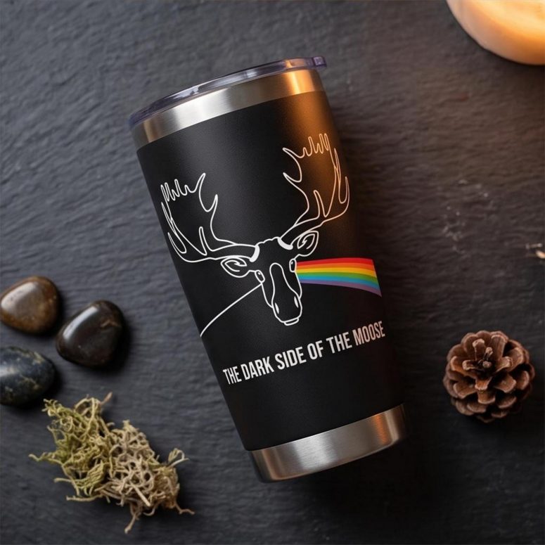 Pink Floyd Tumbler - Dark Side Of The Moose Pink Floyd Tumbler - Dark Side Of The Moose