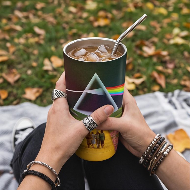 Pink Floyd Tumbler - Dark Side of the Rainbow x Wizard of Oz at The Logan Theatre
