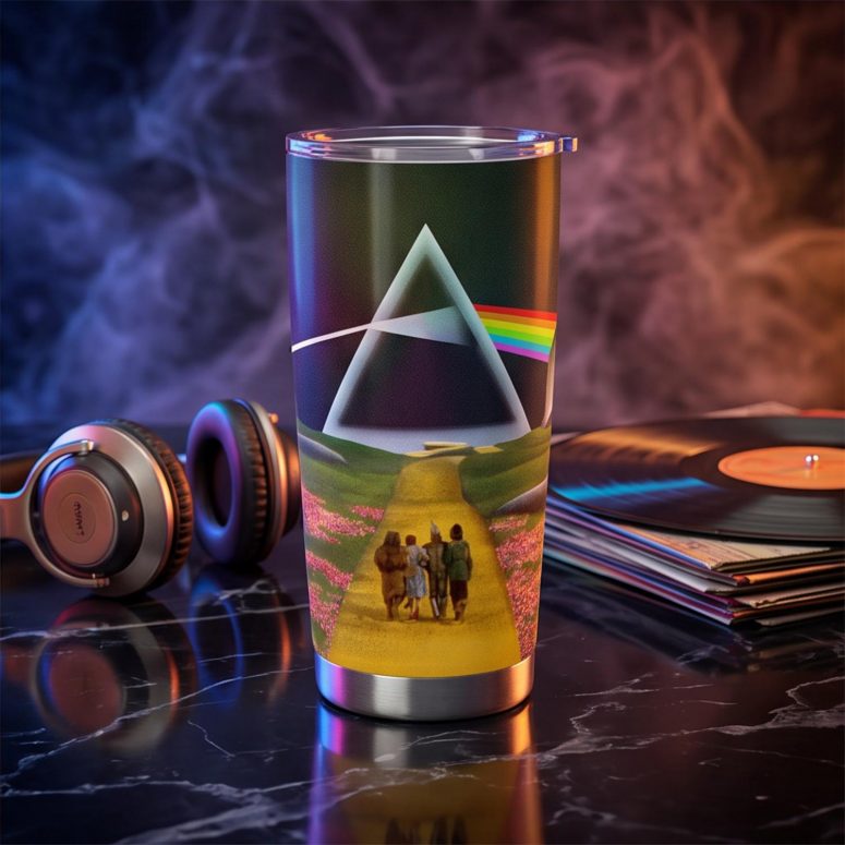 Pink Floyd Tumbler - Dark Side of the Rainbow x Wizard of Oz at The Logan Theatre