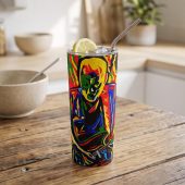 Pink Floyd Tumbler - David Gilmour Legend Abstract Art Pink Floyd Tumbler - David Gilmour Legend Abstract Art