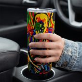 Pink Floyd Tumbler - David Gilmour Legend Abstract Art Pink Floyd Tumbler - David Gilmour Legend Abstract Art