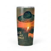 Pink Floyd Tumbler - David GIlmour Luck And Strange Dark and Velvet Nights