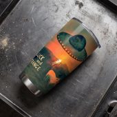 Pink Floyd Tumbler - David GIlmour Luck And Strange Dark and Velvet Nights
