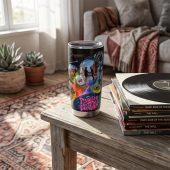 Pink Floyd Tumbler - DSOTM WYWH Animals Album Collage oil painting Pink Floyd Tumbler - DSOTM WYWH Animals Album Collage oil painting