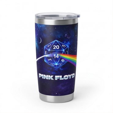 Pink Floyd Tumbler - DSOTM x Dungeons and Dragons Dice Pink Floyd Tumbler - DSOTM x Dungeons and Dragons Dice