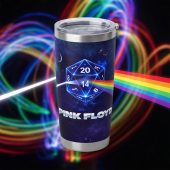 Pink Floyd Tumbler - DSOTM x Dungeons and Dragons Dice