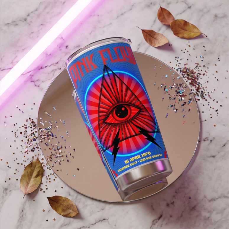 Pink Floyd Tumbler - Fillmore East Event Pink Floyd Tumbler - Fillmore East Event