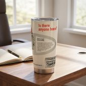 Pink Floyd Tumbler - Hello Is There Anybody In There