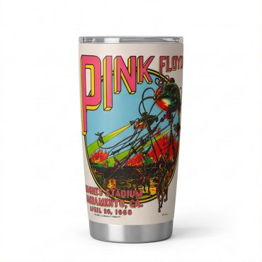 Pink Floyd Tumbler - Hughes Stadium Sacramento Concert Pink Floyd Tumbler - Hughes Stadium Sacramento Concert