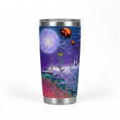 Pink Floyd Tumbler - In The Flesh Tour 1977 Anaheim Stadium LA CA