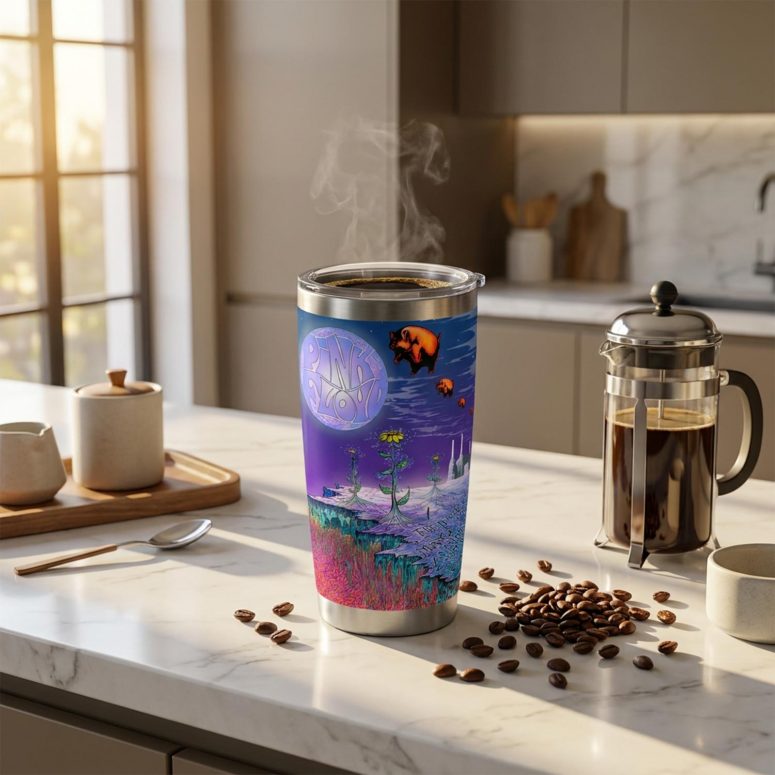Pink Floyd Tumbler - In The Flesh Tour 1977 Anaheim Stadium LA CA Pink Floyd Tumbler - In The Flesh Tour 1977 Anaheim Stadium LA CA