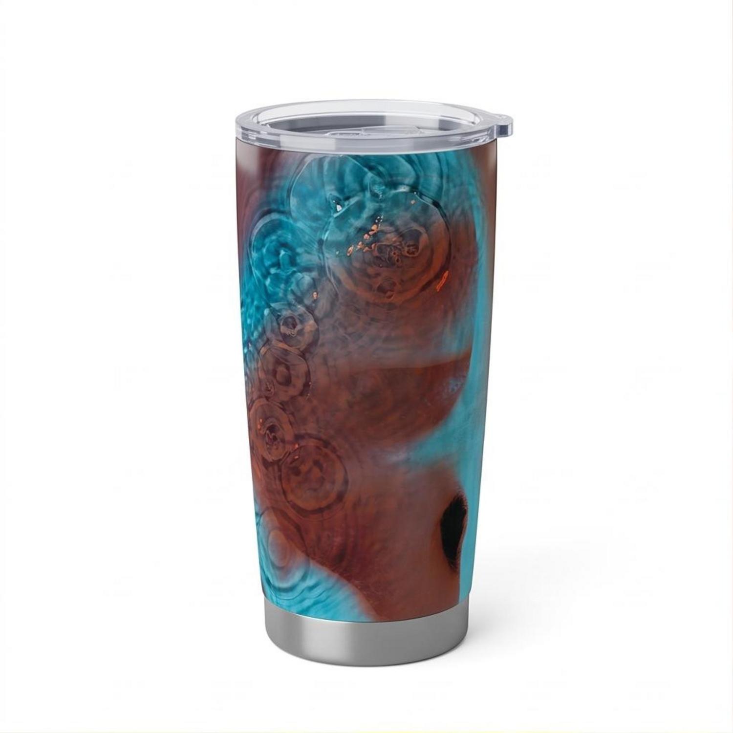 Pink Floyd Tumbler - Meddle Album Cover 1971 Pink Floyd Tumbler - Meddle Album Cover 1971