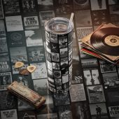 Pink Floyd Tumbler - Pink Floyd Artwork Poster Collage Black White