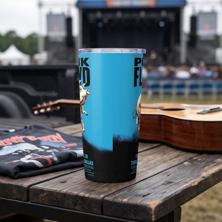 Pink Floyd Tumbler - Pink Floyd Dallas Texas 1994 Concert Pink Floyd Tumbler - Pink Floyd Dallas Texas 1994 Concert