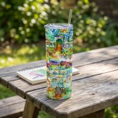 Pink Floyd Tumbler - Pink Floyd in concert at Pompeii Watercolor Pink Floyd Tumbler - Pink Floyd in concert at Pompeii Watercolor