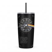 Pink Floyd Tumbler - Pink Floyd quote Time Art Pre Signed